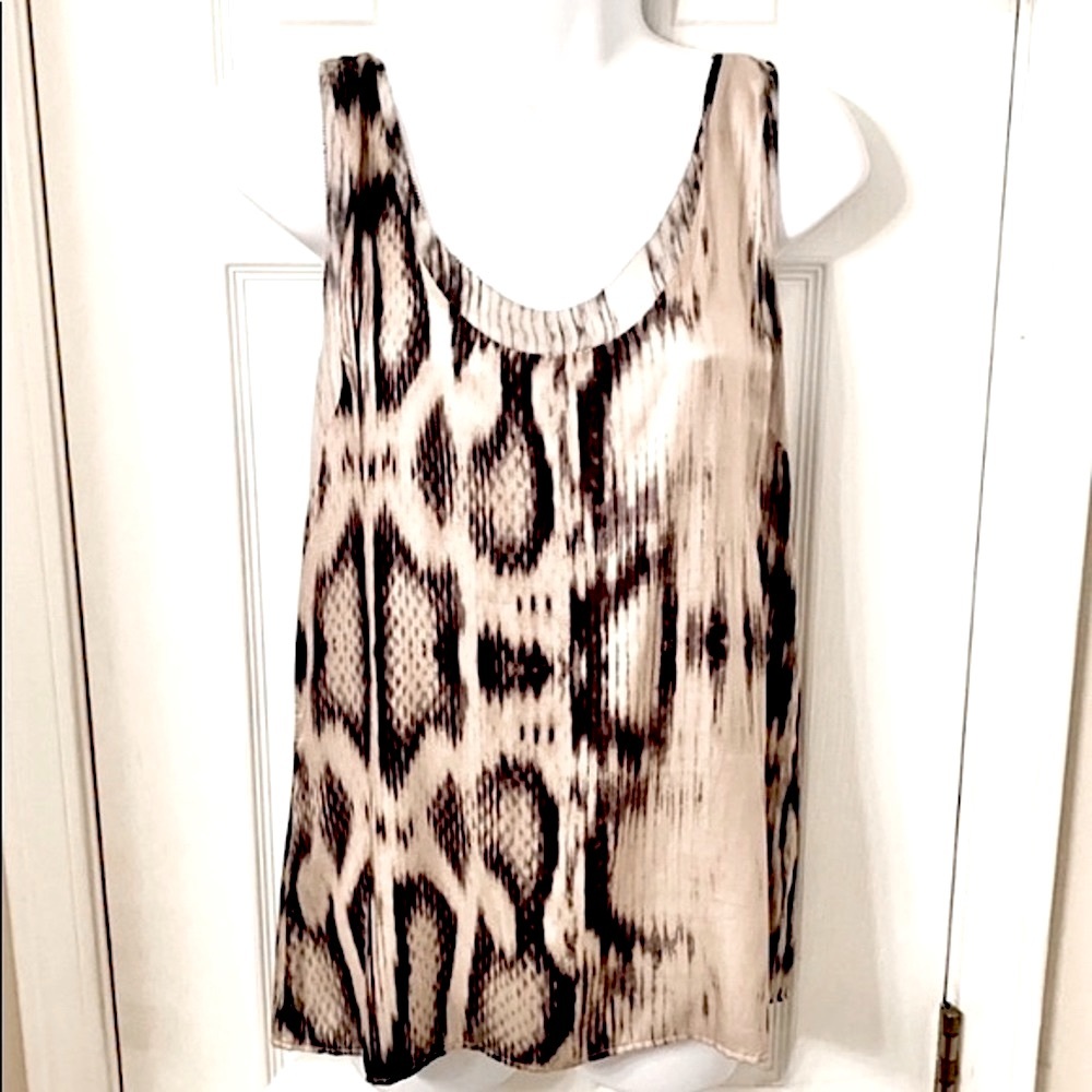 Addison Pico Edge Sleeveless Python Print Silky S… - image 3